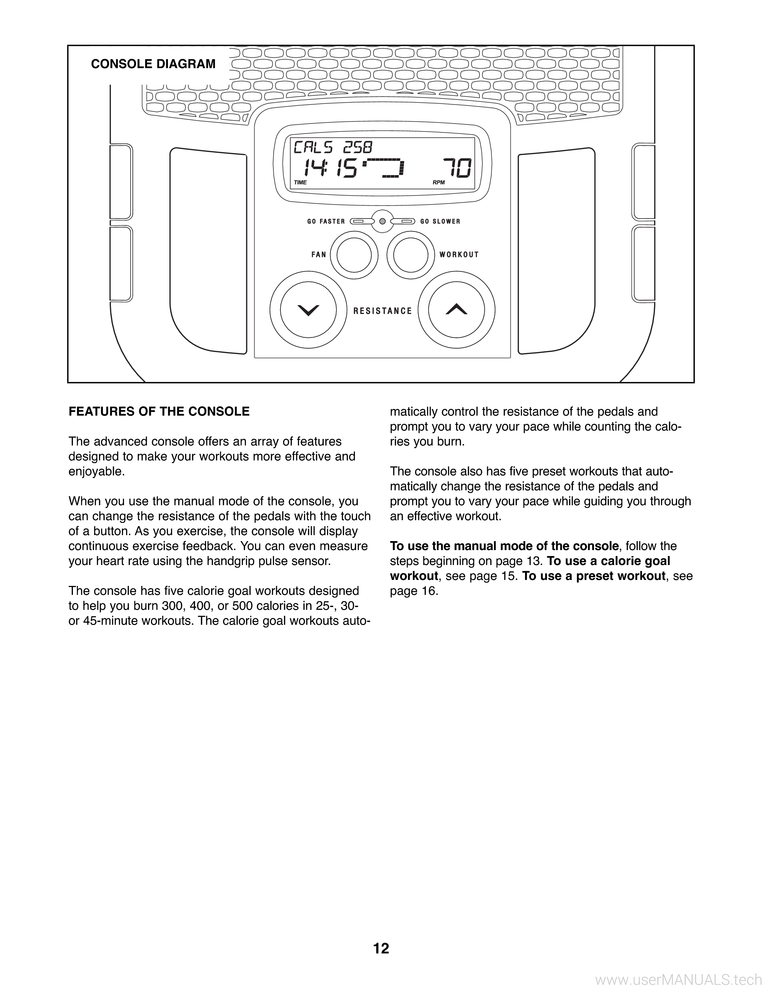 ProForm 500 F Owners Manual, Page: 2