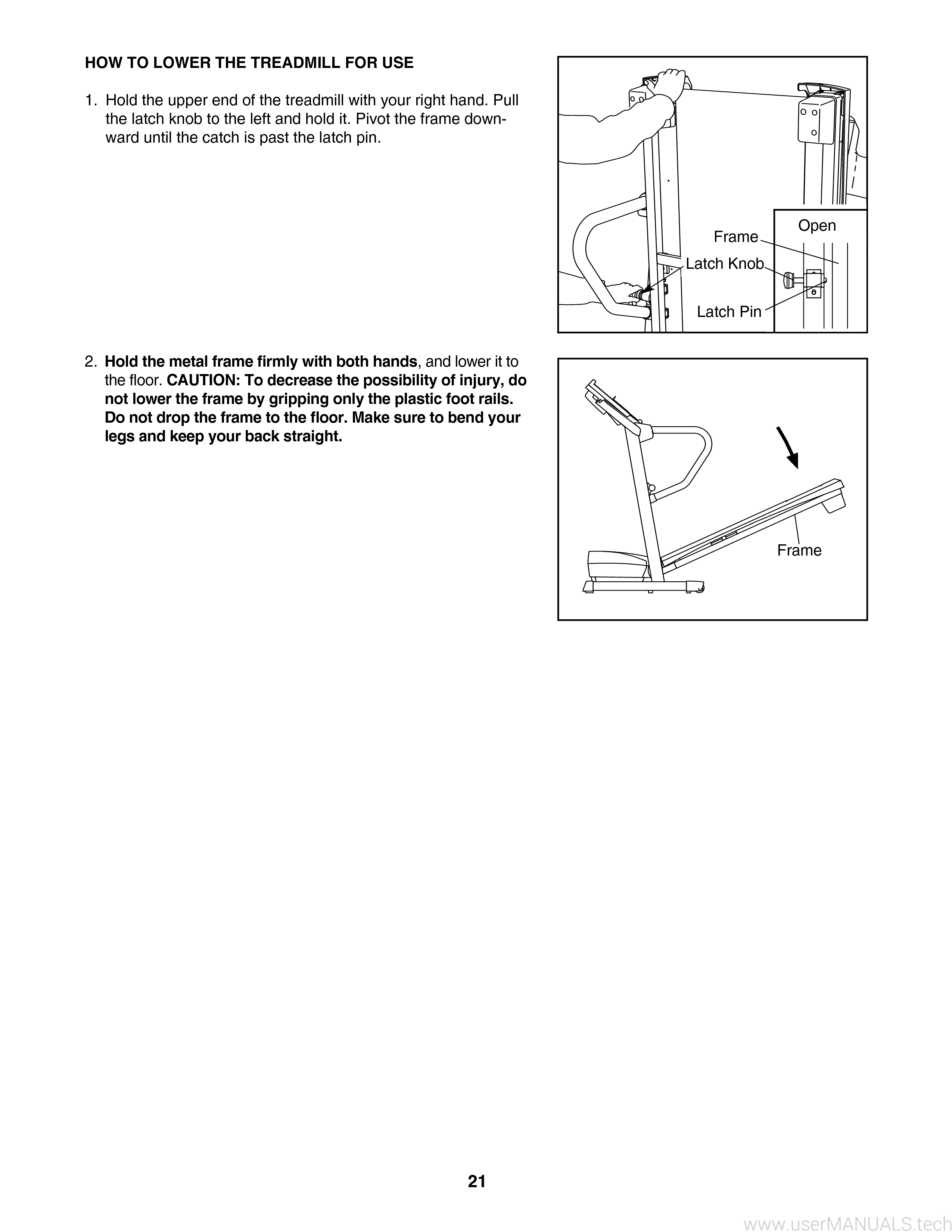 ProForm C 525 Treadmill Manual, Page 3