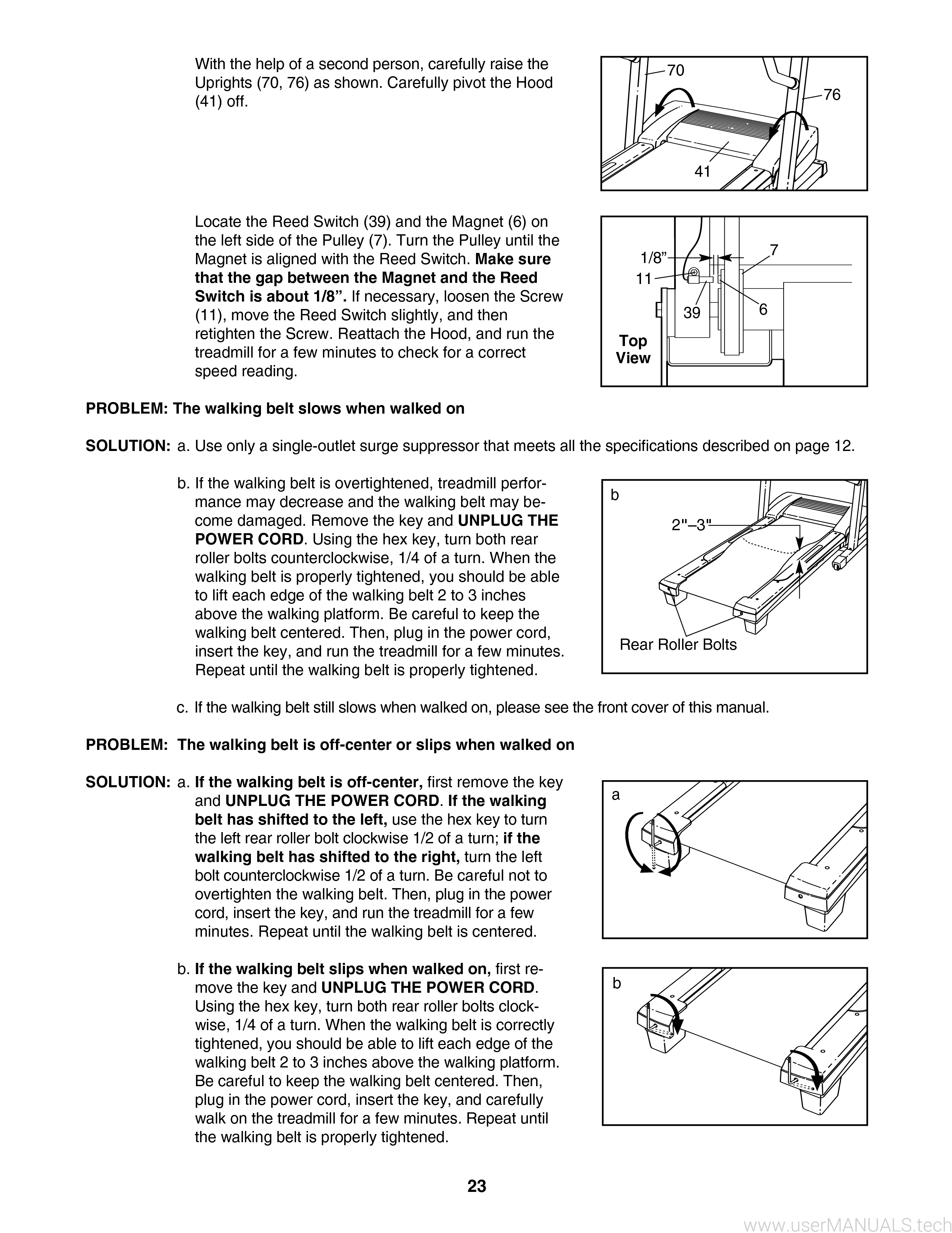 ProForm C 525 Treadmill Manual, Page: 3