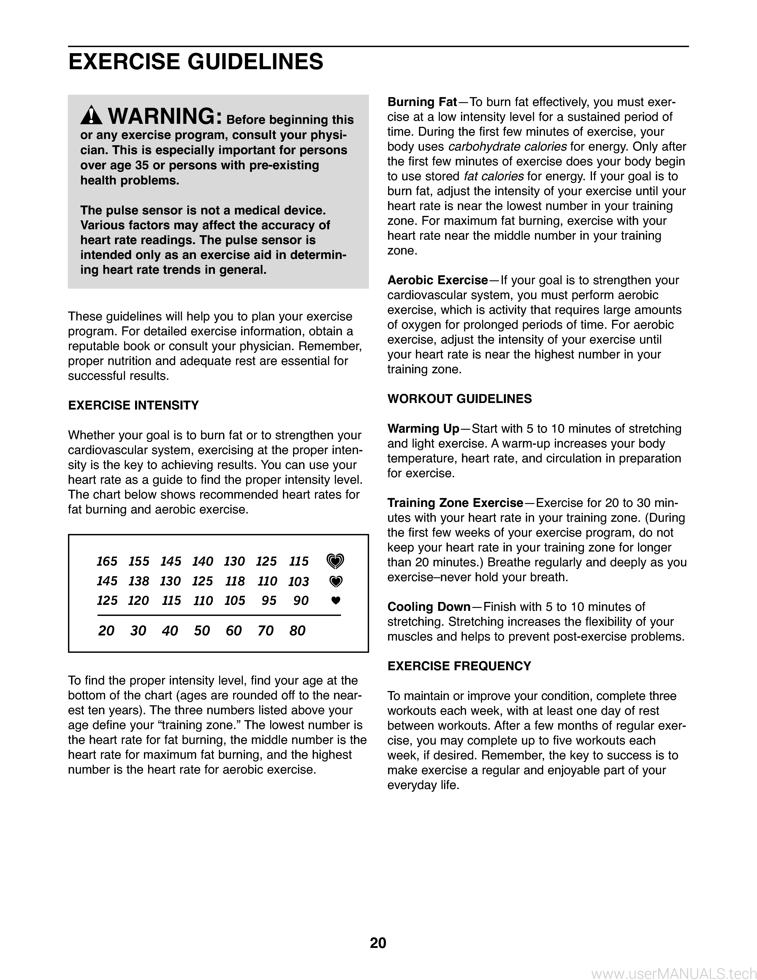 ProForm Xp 400 R Manual, Page 2