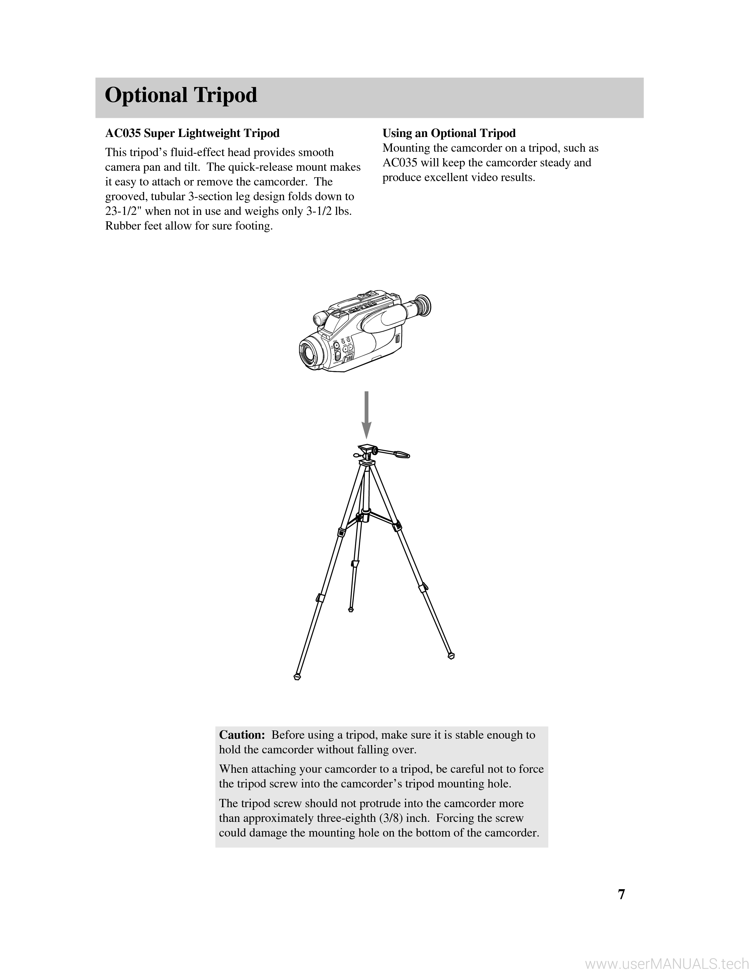 RCA Pro 8 Manual