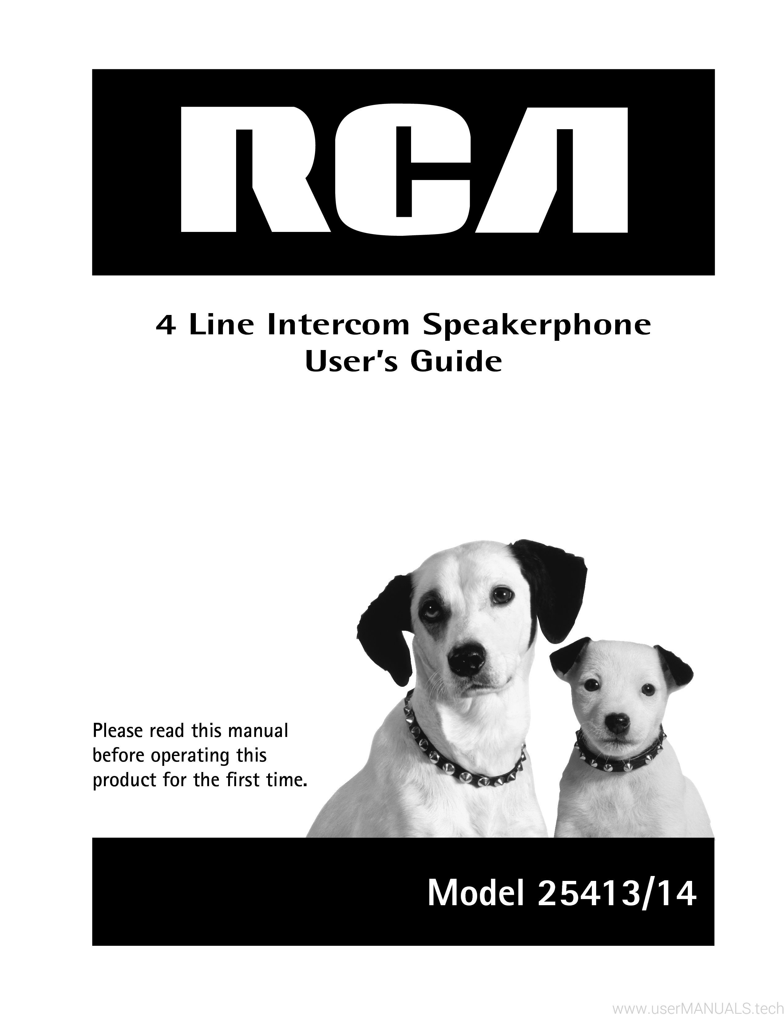 RCA 25414re3-a User Guide