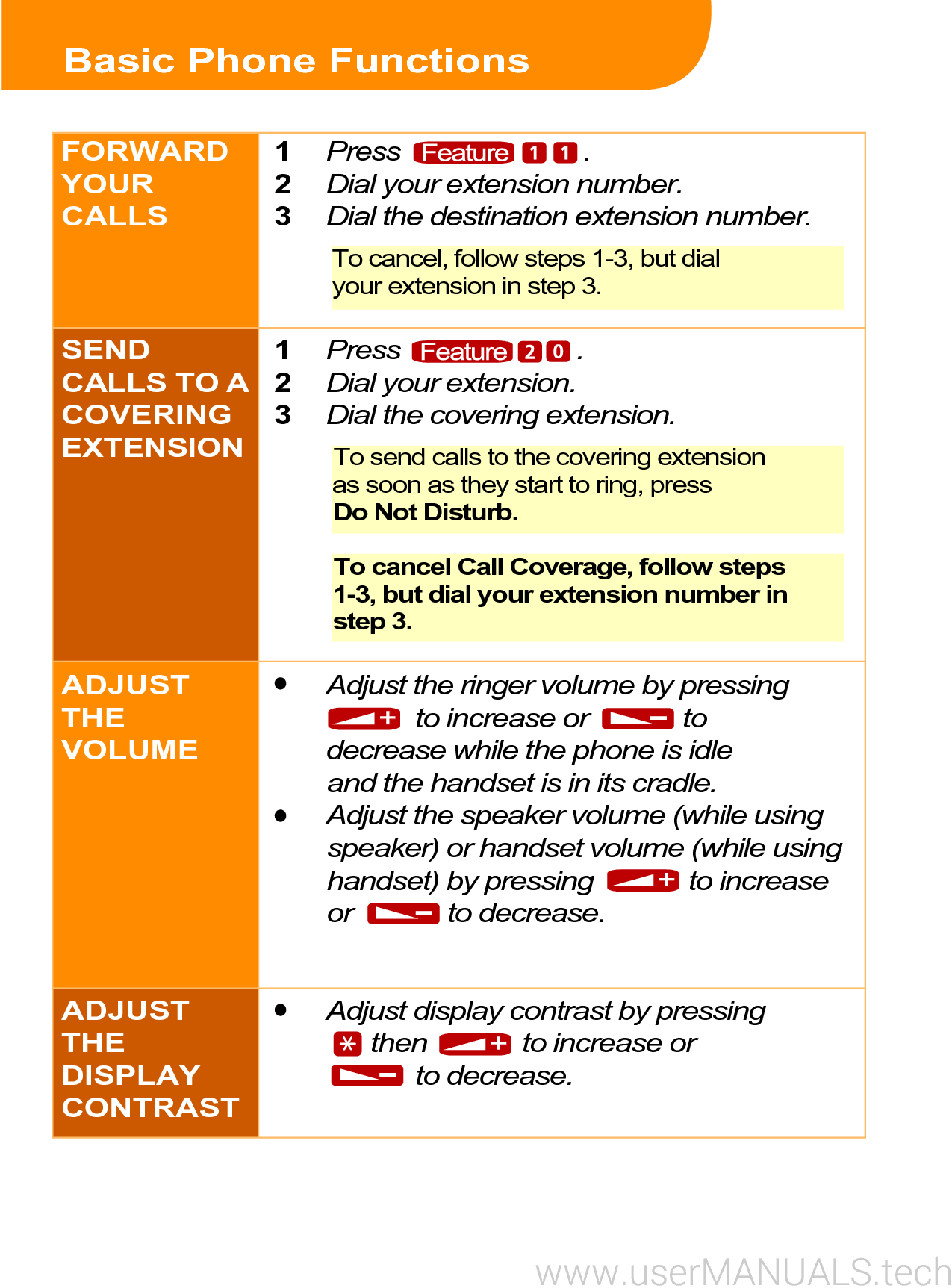 Avaya Partner Phone Instructions Guide
