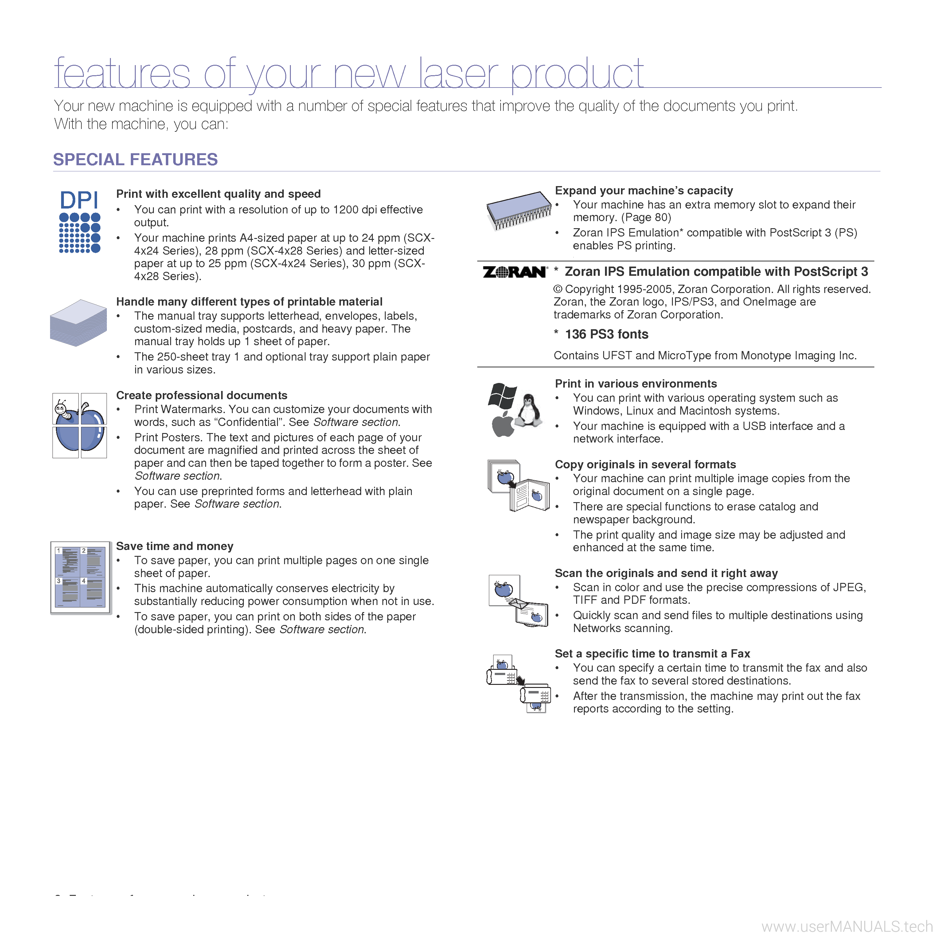 Samsung Scx 4828fn User Manual 8574