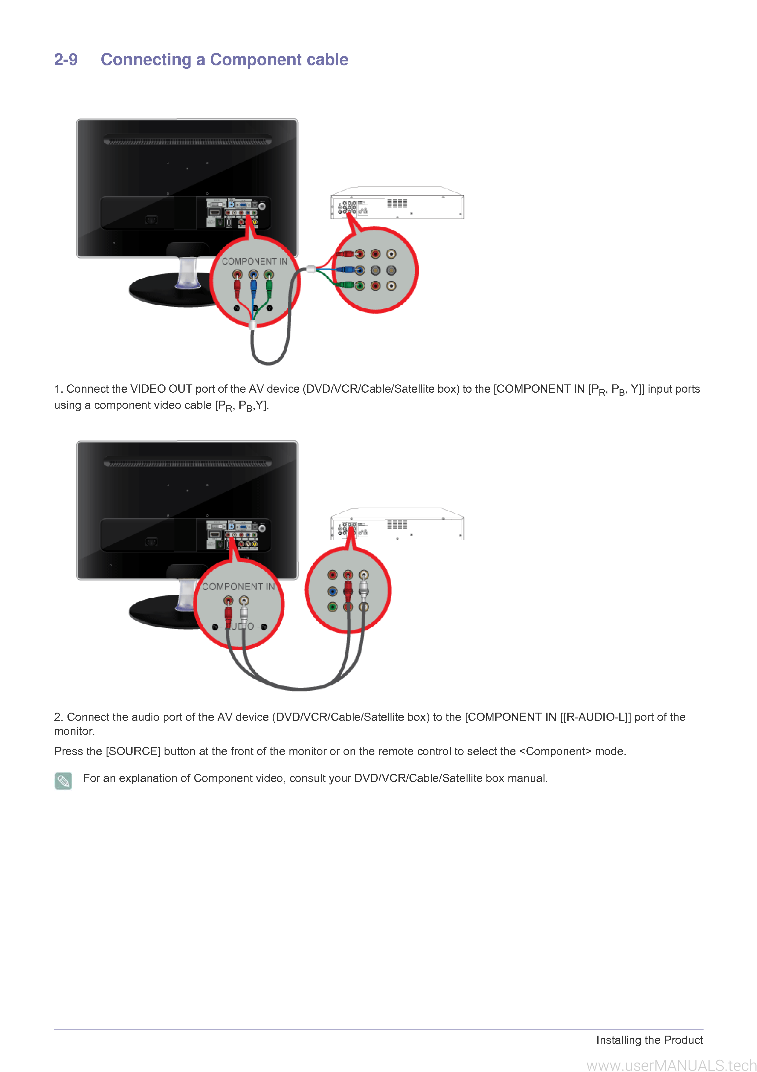 Samsung Syncmaster P2770hd User Manual, Page: 3