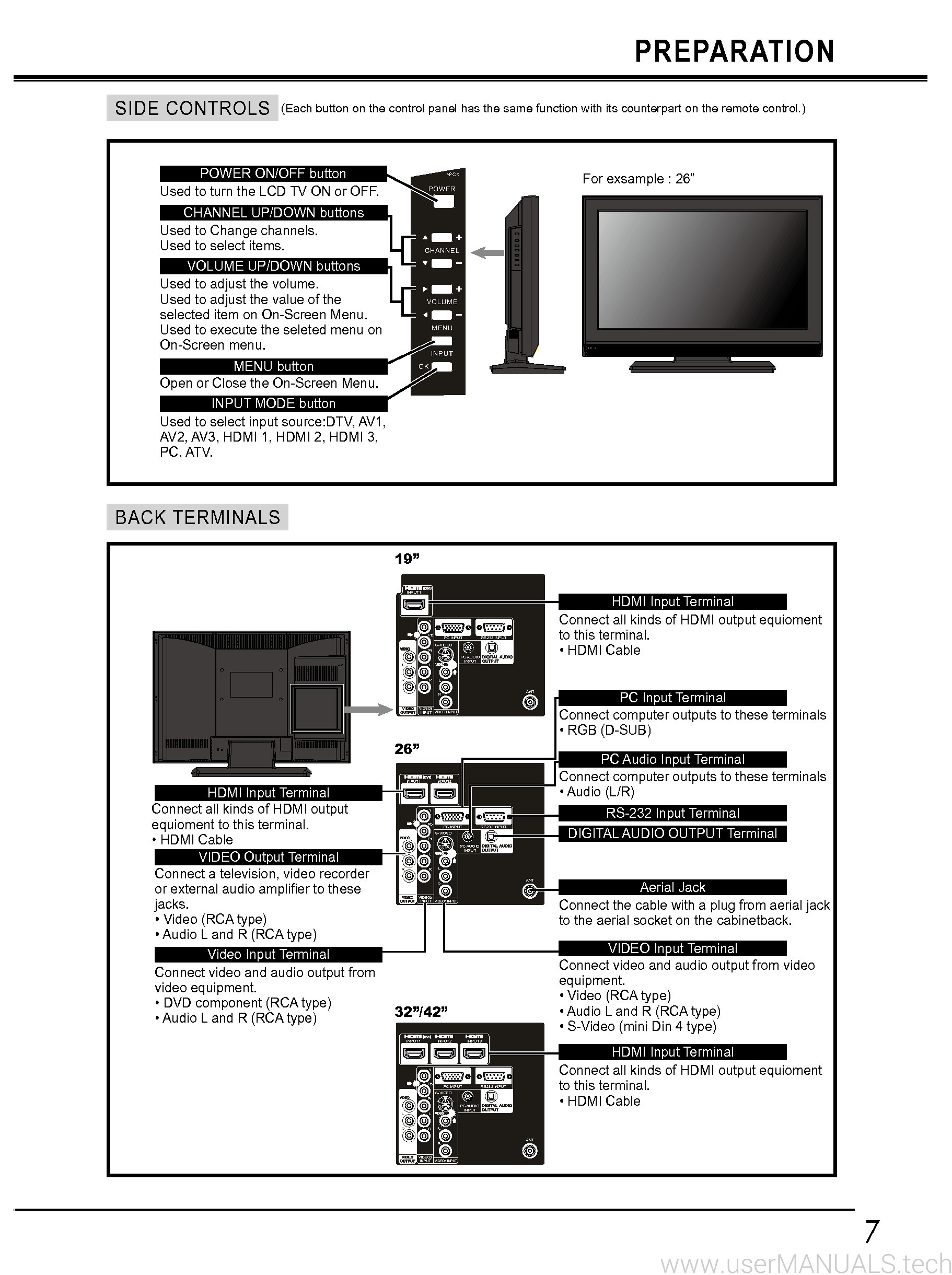 Sanyo Lcd 32k20 Owners Manual