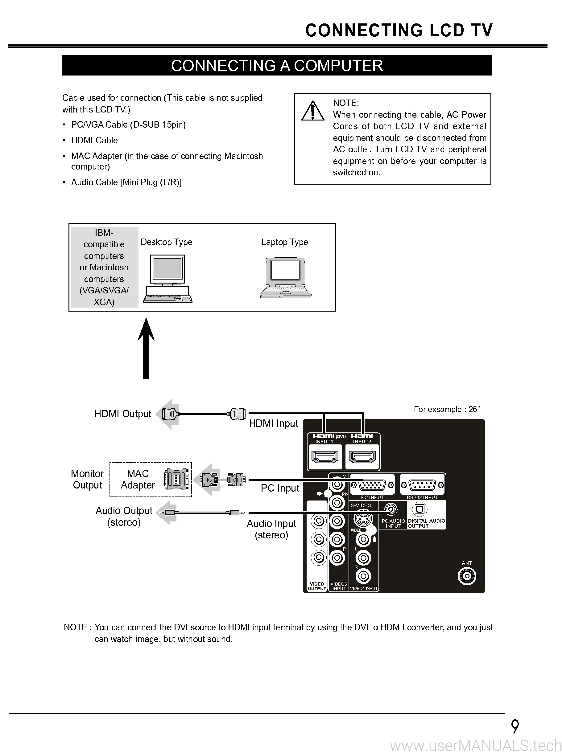 Sanyo Lcd 32k20 Owners Manual