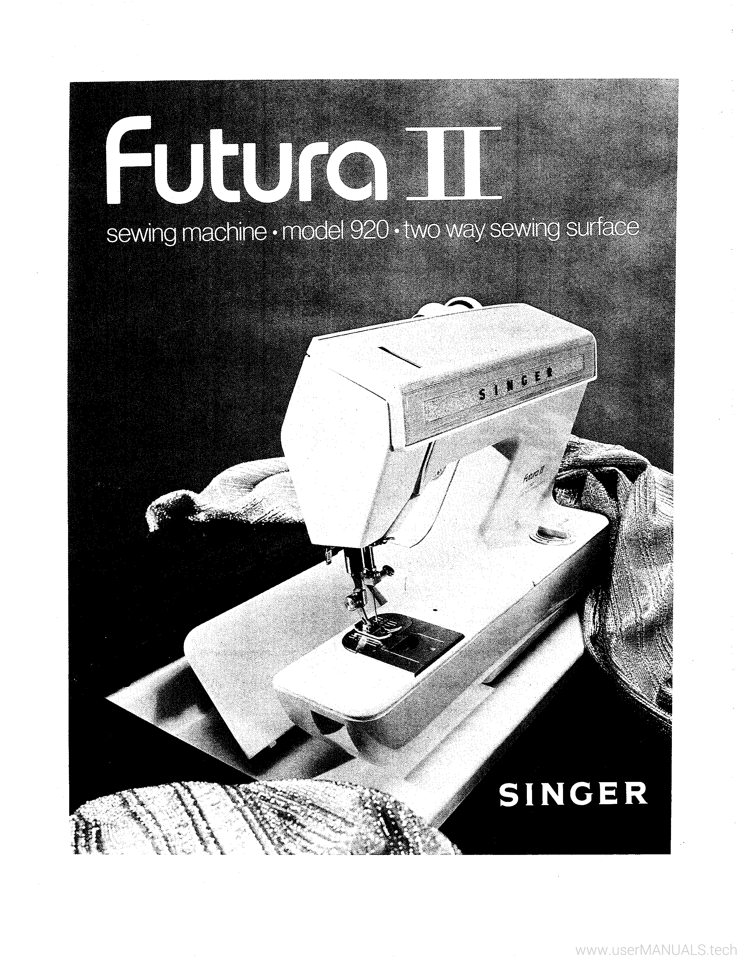 Singer Futura 2 Manual