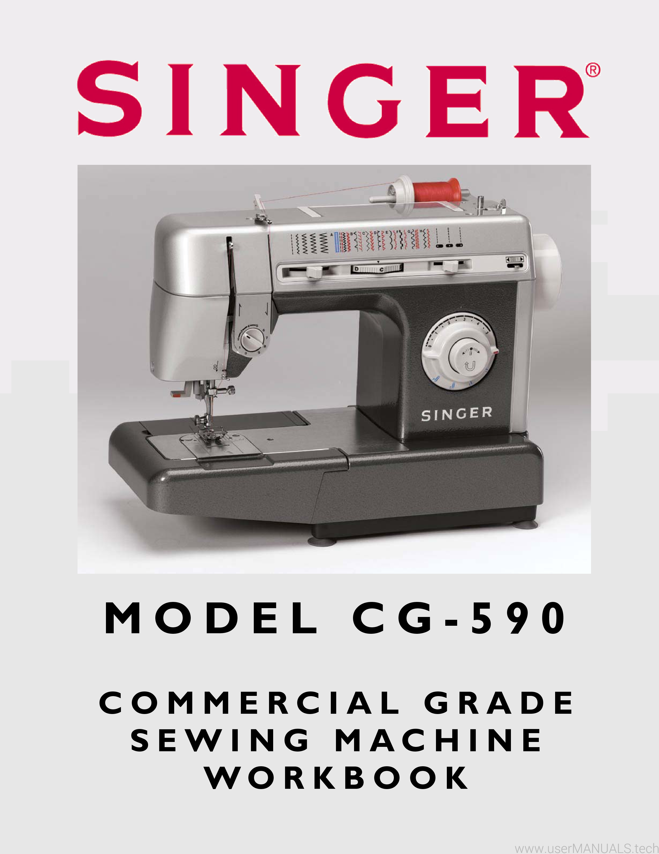 Singer Cg 590 C Owners Manual