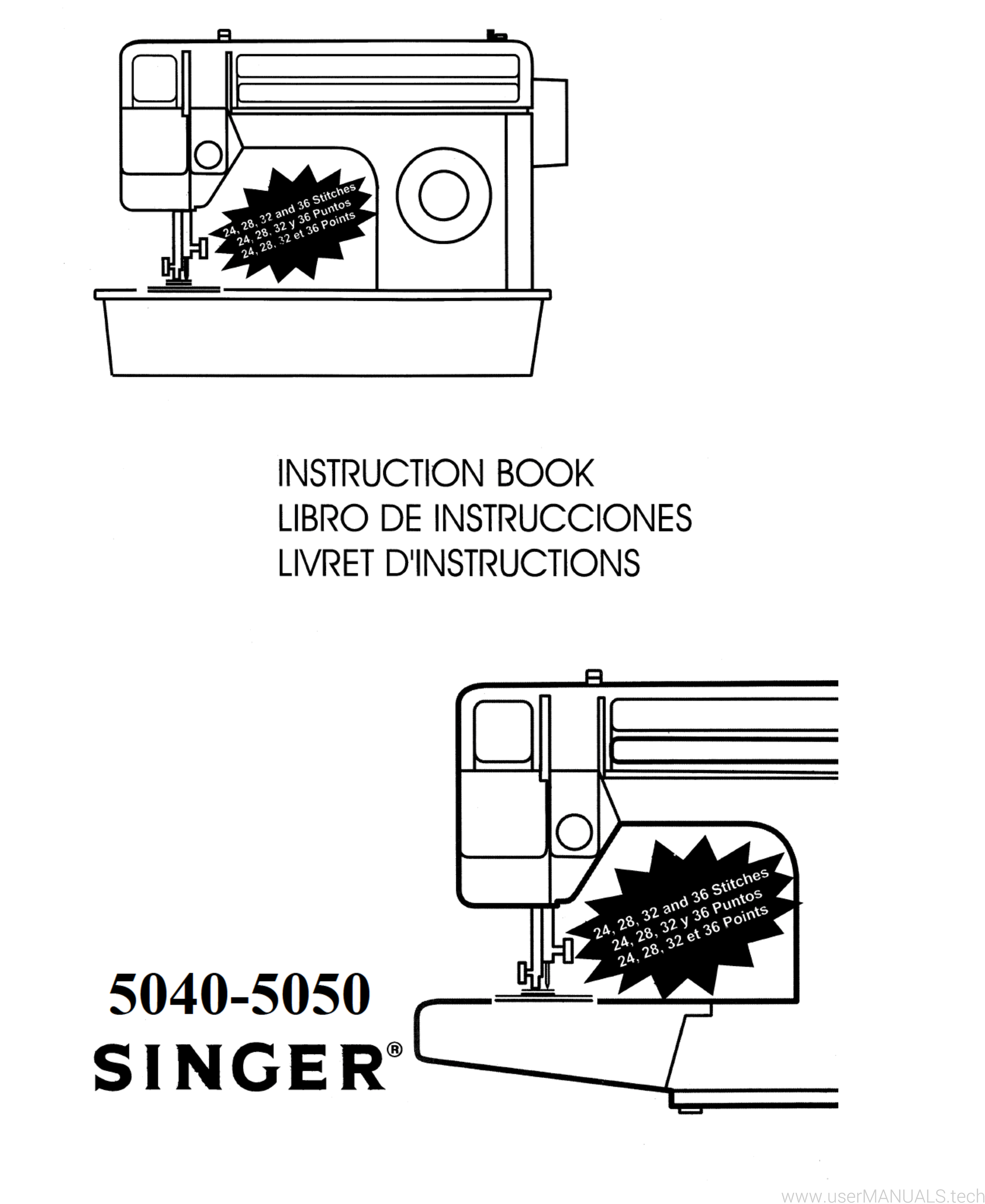 Singer 5050c Manual