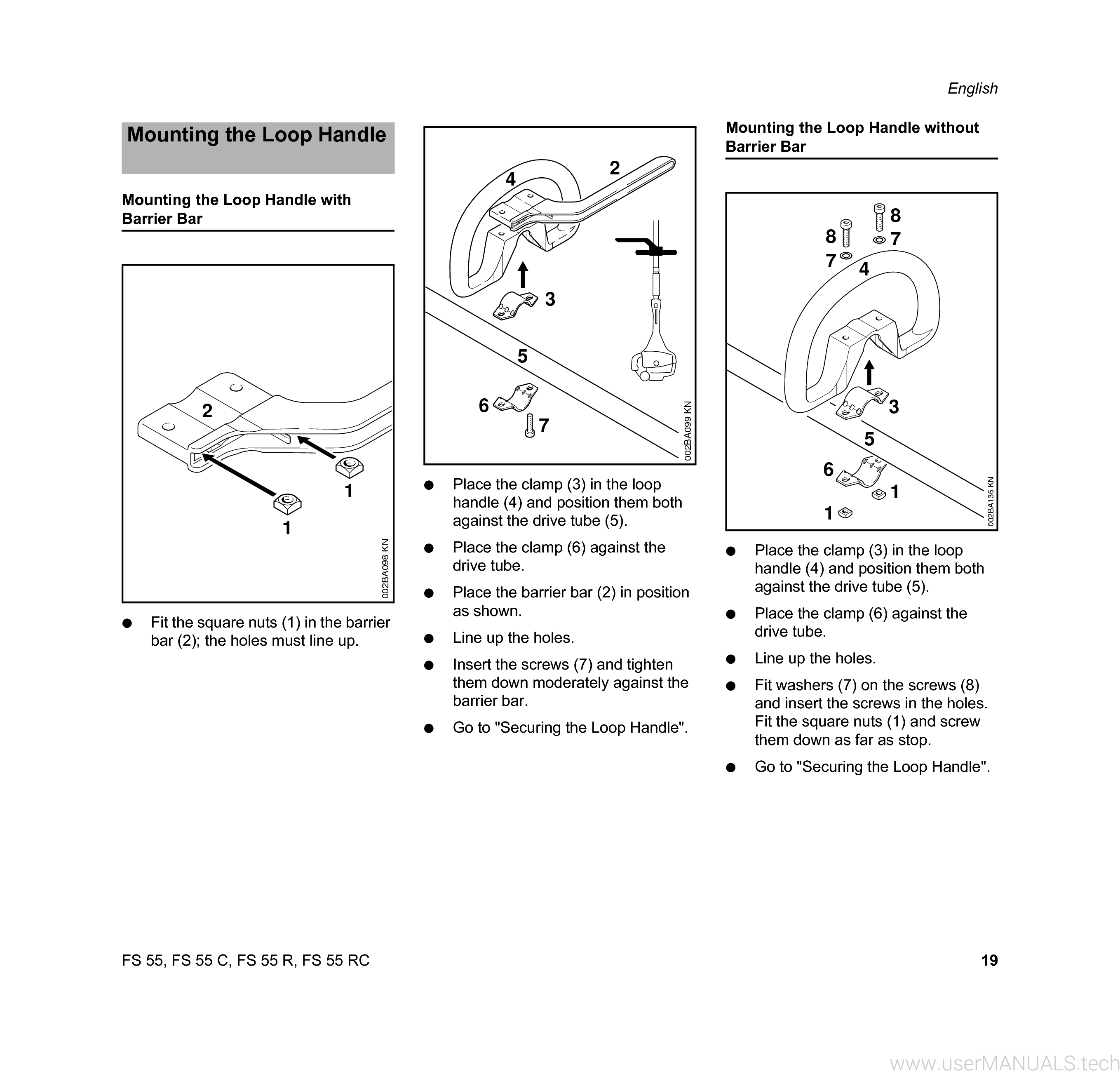Stihl Fs 55 R Instruction Manual, Page 3