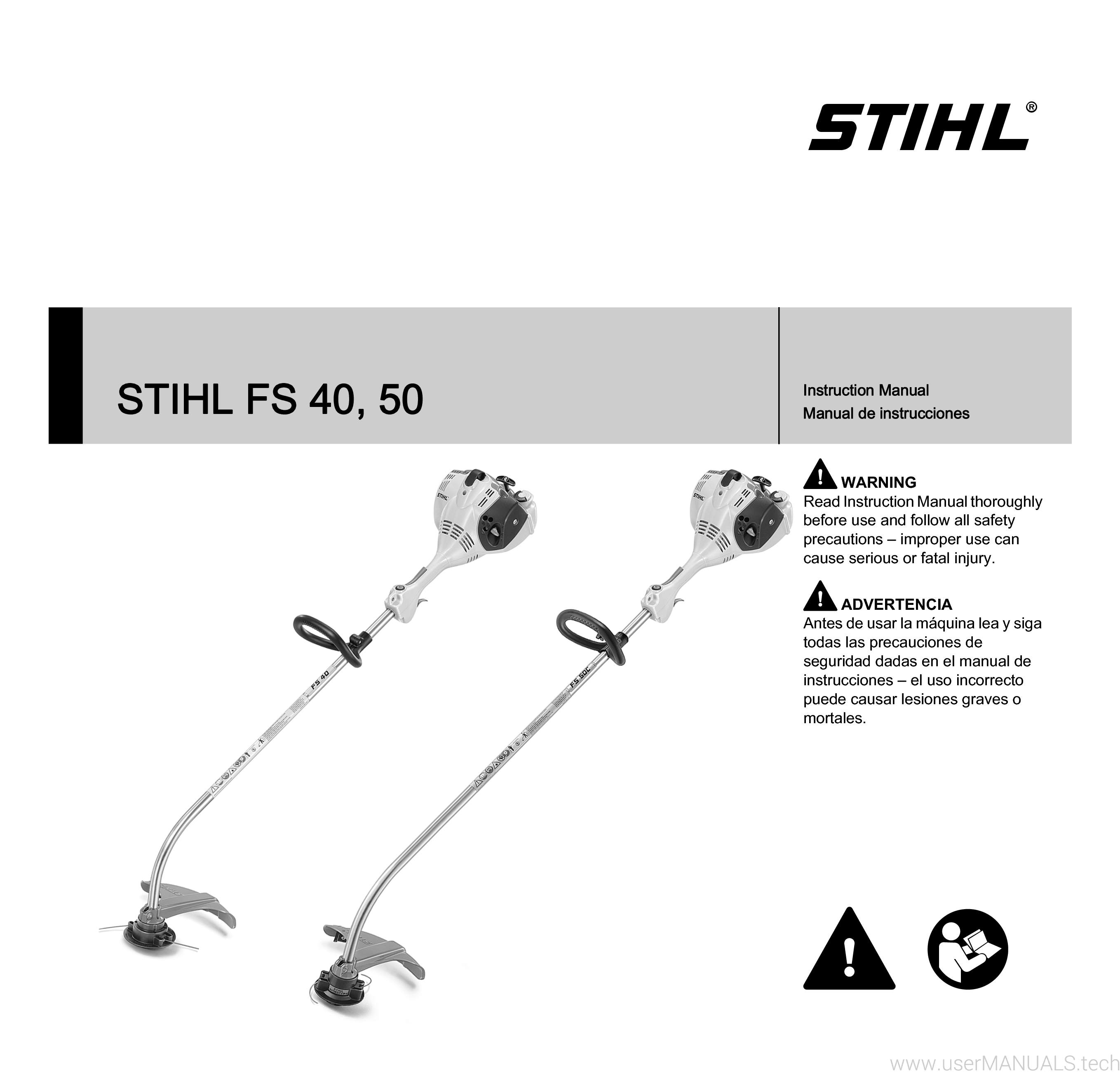 Stihl Fs C Trimmer Manual