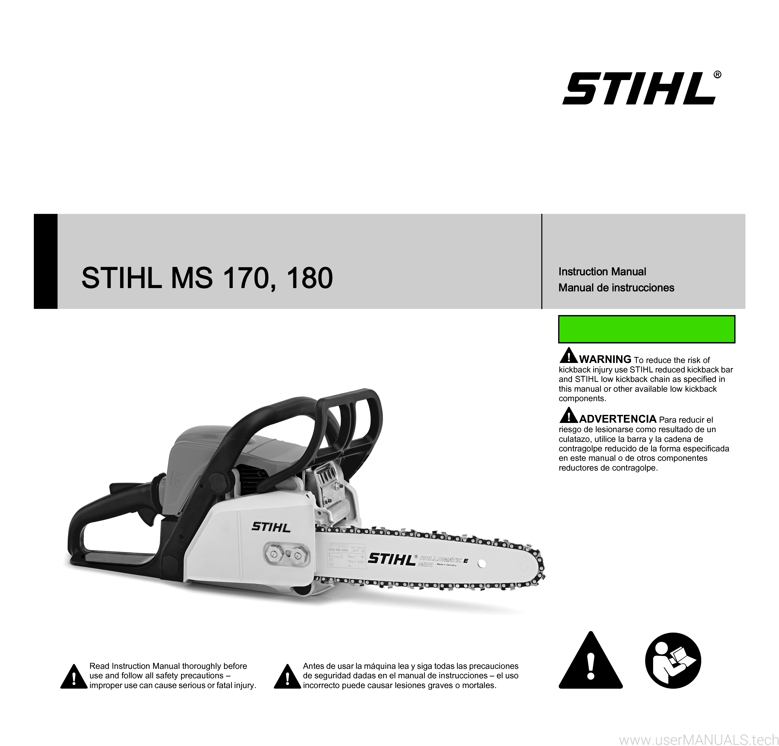 Stihl Ms 180c Manual