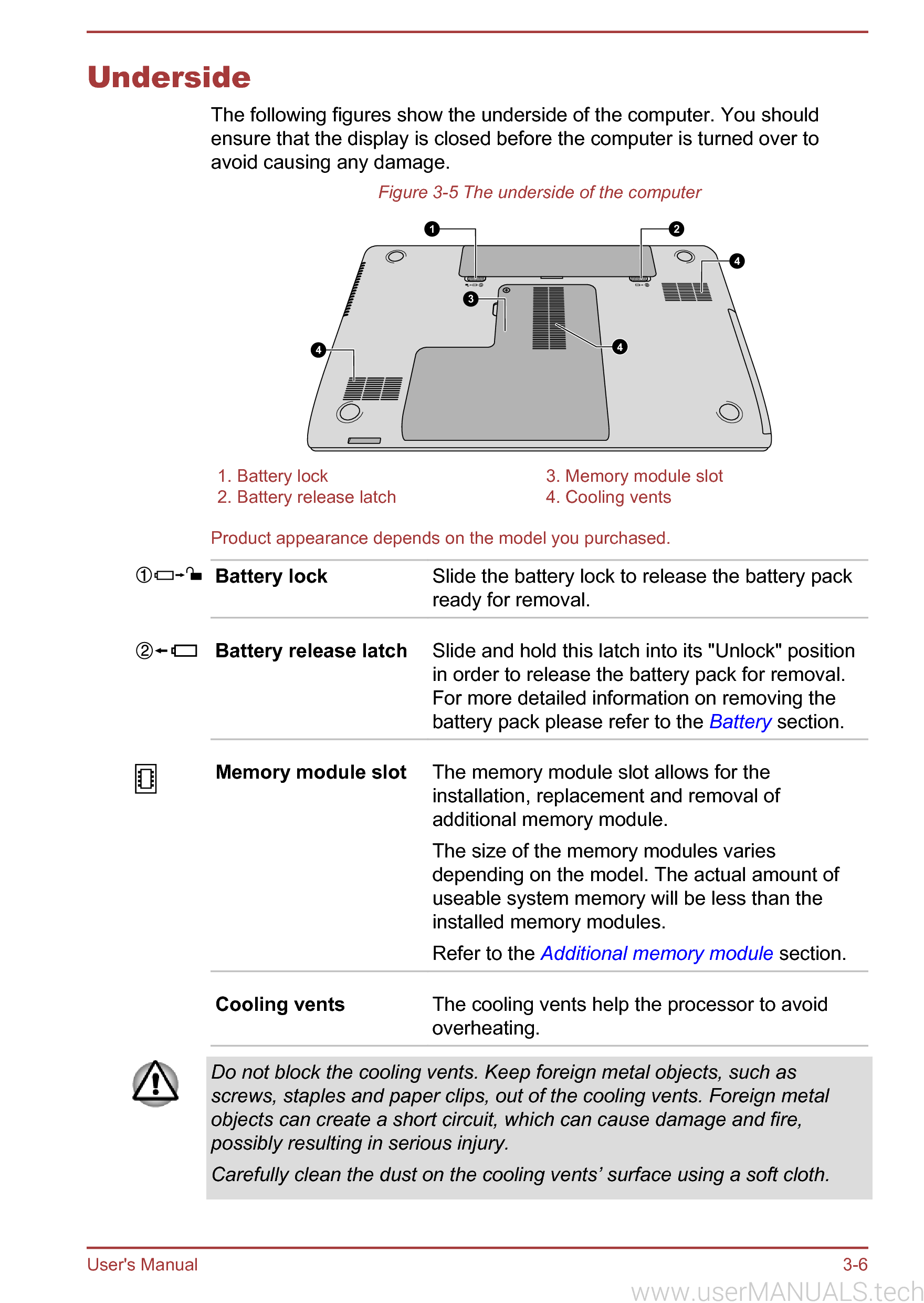 Toshiba Satellite C55-a Owners Manual, Page: 4