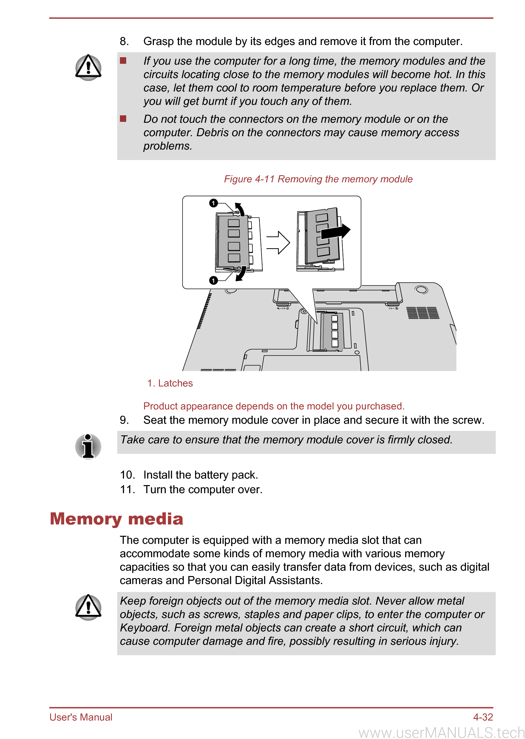 Toshiba Satellite C55-a Owners Manual, Page: 8