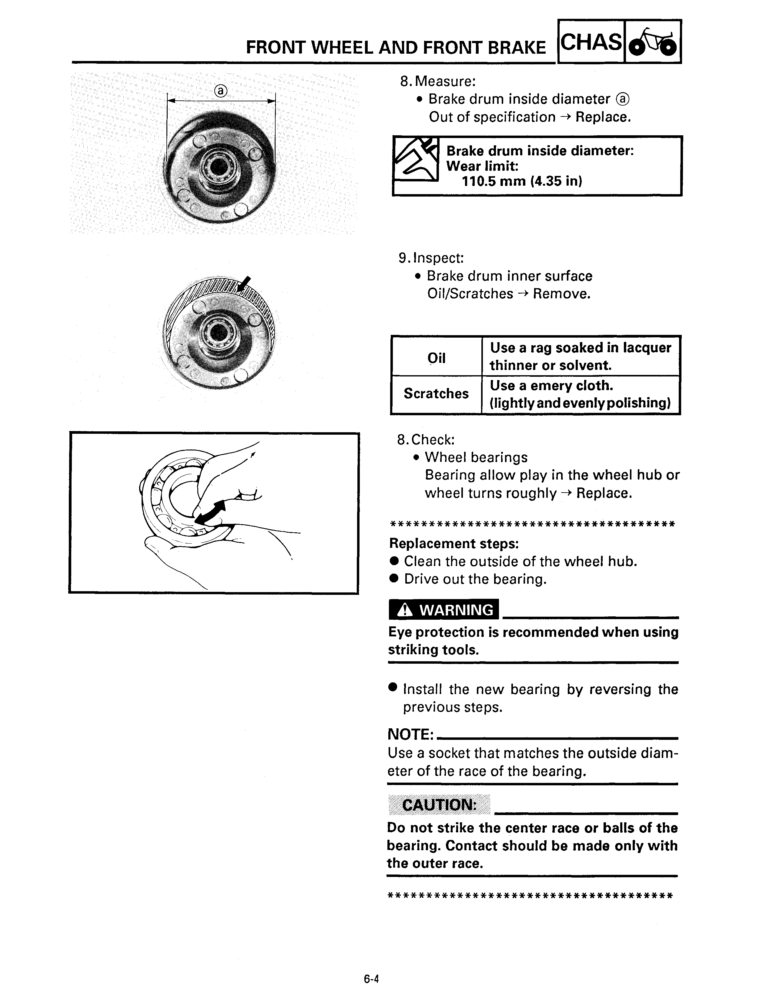 Yamaha Badger Raptor 80 Manual, Page: 18