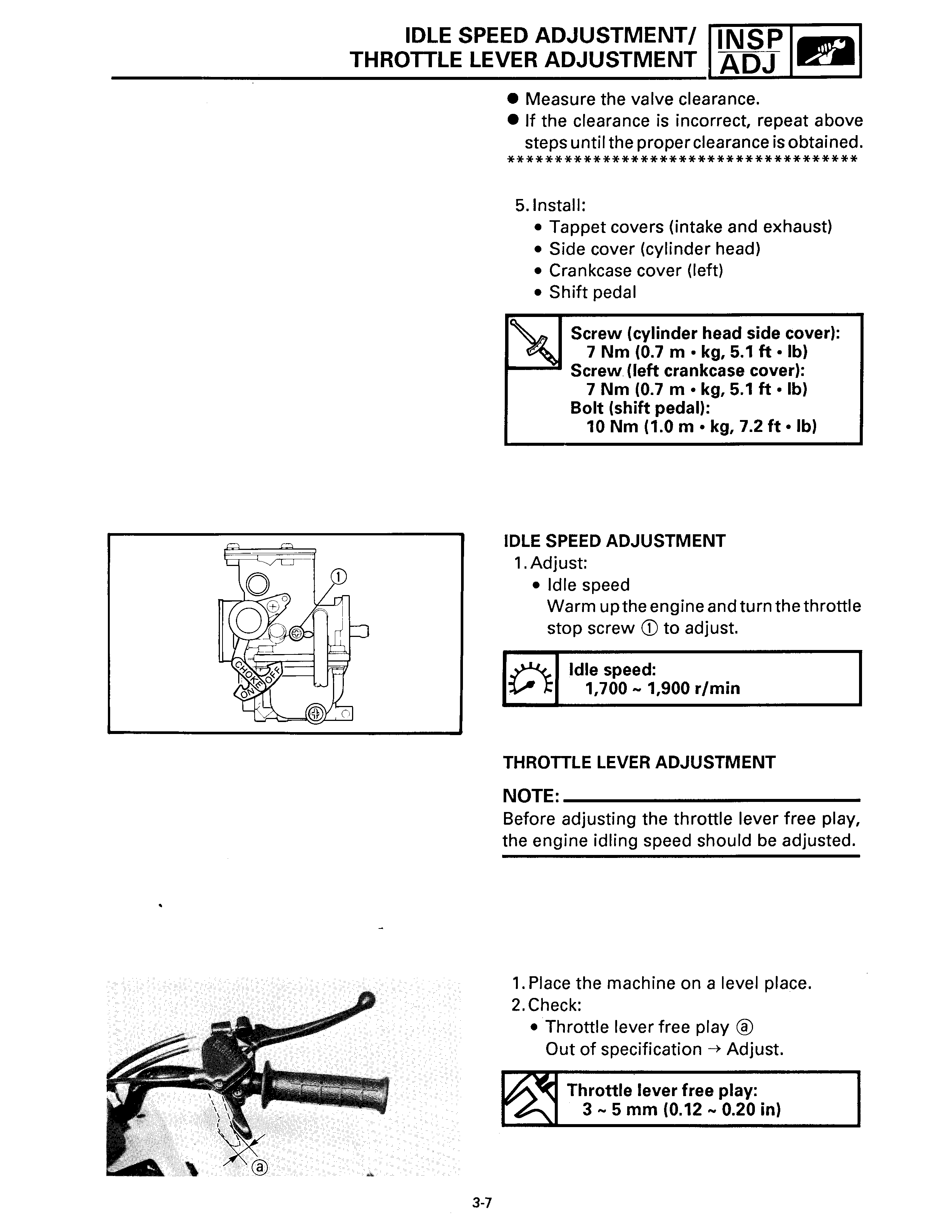 Yamaha Badger Raptor 80 Manual, Page 9