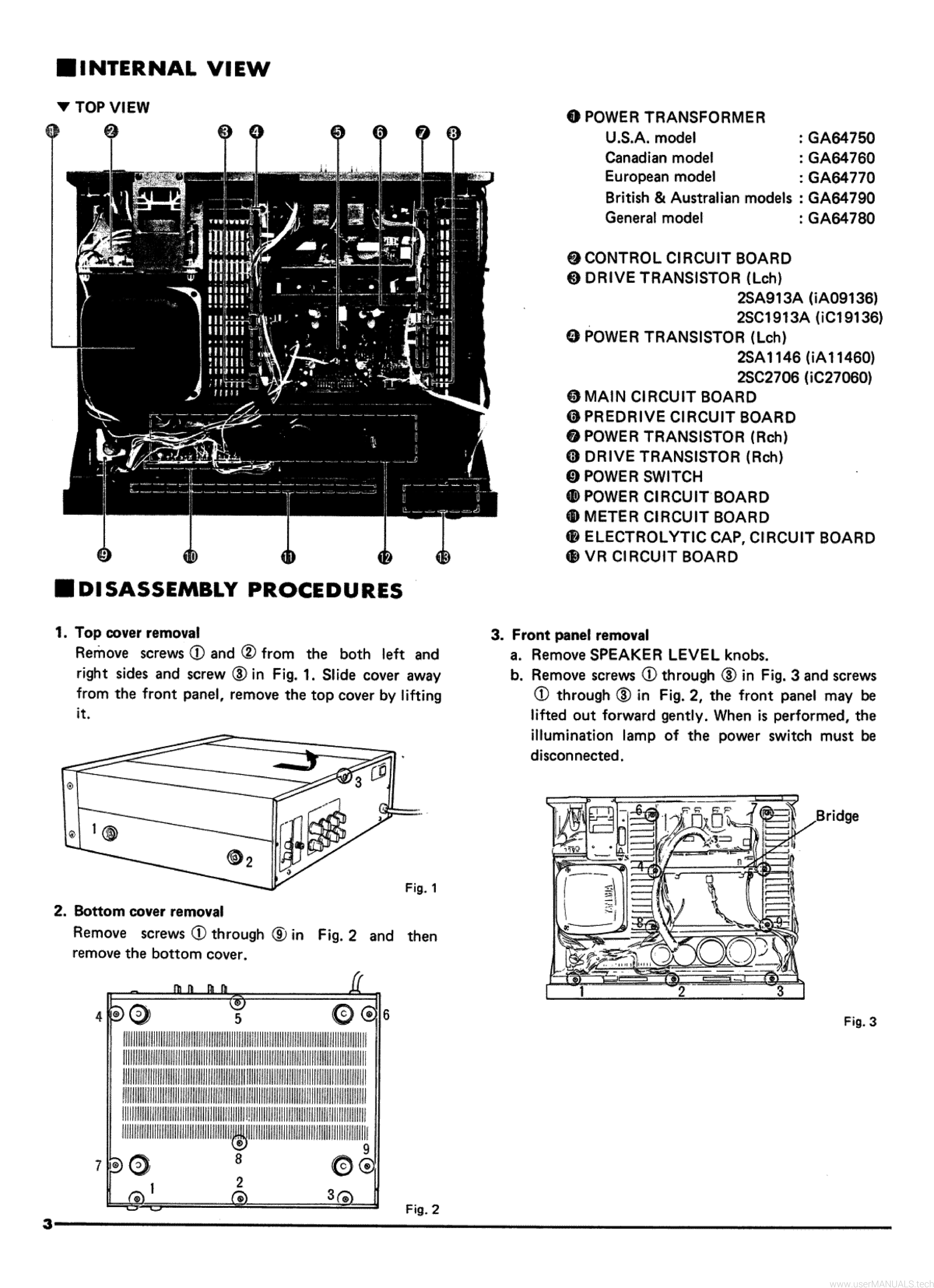 yamaha-m-70-service-manual