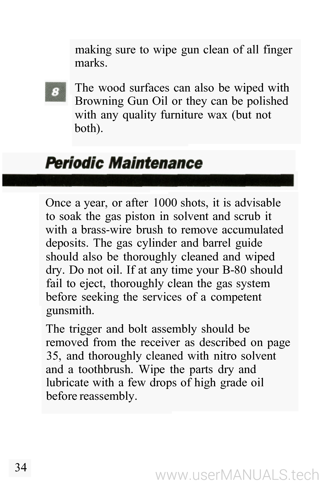 Browning B-80 Owners Manual, Page: 4