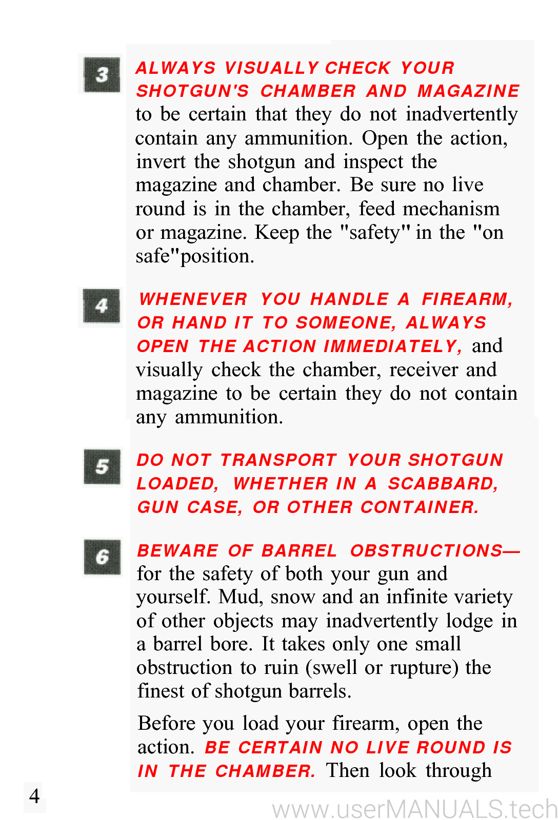 Browning B-80 Owners Manual