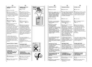 Page 39PROGRAM SU·ENJA ● Odprite vrata.
●  V stroj vloÏite do 4 kg perila
- ãe Ïelite posu‰iti veãje kose 
(npr. rjuhe) ali perilo iz zelo
vpojnih tkanin (npr. brisaãe ali
kavbojke) priporoãamo, dato koliãino zmanj‰ate. ●  Zaprite vrata.
●  Obrnite gumb za 
izbiranje pr ogramov na
bombaÏ . ●  Izberite ustrezno stopnjo
suhosti perila.  Izbirate lahko med stopnjamiExtra Dry (       ) – zelo suho,
kar je primerno za brisaãe,kopalne halje ipd., do stopnje
Cupboard Dry (       ) – za v
omaro, kar je primerno...