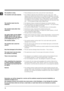 Page 1414
GBThe machine is noisy.
The machine wont spin properly.
The machine leaks from the  
dispenser.
The machine leaks (other than 
dispenser).
The option lights and the START/
PAUSE indicator light are flash 
rapidly and an error code appears 
on the display (eg F-01, F-..).
The machine smells.
The machine door cannot be  
opened.
Door Seal damaged at the bottom.
The water level is too low when 
the machine is washing.
There is too much foam.
After completing the programme, 
or before starting a...