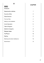 Page 37
  CHAPTER 
INDEX  
Introduction 
 
 
General points on delivery 
 
1 
Guarantee Safety 2 
Safety Measures 
 
3 
Technical Data 4 
Setting up and Installation 
 
5 
Control Description 6 
Table of Programs 7 
Selection of programs 8 
Detergent drawer 9 
The Product 10 
Washing 
 
11 
Cleaning and routine maintenance 
 
12 
Faults Search 
 
 
 
 
 
 
 
 
 
 
 
13 
 
 37 
 