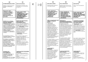 Page 1427
IT
TASTO AVVIO/PAUSA Premere per avviare il ciclo impostato con la manopolaprogrammi.NOTA: DOPO AVERE AVVIATO LALAVABIANCHERIA CON ILTASTO START SI DOVRÀATTENDERE ALCUNISECONDI AFFINCHÉ LAMACCHINA INIZI ILPROGRAMMA.MODIFICARE IMPOSTAZIONI DOPO AVVIO DELPROGRAMMA (PAUSA)Dopo l’avvio del programmapossono essere modificate solole regolazioni e le opzionitramite i tasti opzione. Tenere iltasto “ 
START/PAUSA
” premuto 
per circa 2 secondi, illampeggio delle spie dei tastiopzione e del tempo residuoindica...