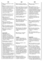 Page 1313
EN
● Do not use adaptors or multiple plugs.
● This appliance is notintended for use by persons(including children) withreduced physical, sensory ormental capabilities, or lack ofexperience and knowledge,unless they have been givensupervision or instructionconcerning use of theappliance by a personresponsible for their safety. 
Children should be supervised to ensure thatthey do not play with theappliance.
● Do not pull the mains leador the appliance itself toremove the plug from thesocket.
● Do not...