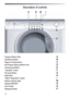 Page 54
 
 54
Description of controls 
 
 
 
Program Selector Dial А 
Start/Pause Button В 
Degree of soiling button С 
Set Program Delay start/End Time D 
Crease guard Button Е 
“Aquaplus” button F 
Pre-wash Button G 
Select Spin Н 
“Wash Temperature” button I 
Buttons indicator light М 
Display INFOTEXT N 
Door Handle О 
Detergent Drawer Р 
 
 