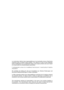 Page 111Le constructeur décline toute responsabilité pour les éventuelles erreurs d’imprimerie
contenues dans le présent mode d’emploi. Il se réserve en outre le droit d’apporter
toutes modifications qui se révèleraient utiles à ses propes produits sans pour autant
en compromettre les caractéristiques essentielles.
Z zastrzezeniem prawa do modyfikacji technicznych i ewentualnych bäëdów
drukarskich.
Wir schileßen die Haftung für alle evtl. Druckfehler aus. Kleinere Änderungen und
technische Weiterentwicklungen im...