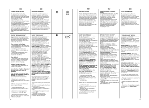 Page 2140
41
FR
IT
LAVAGE EN EAU FROIDE En appuyant sur la touche correspondante on peut faireexécuter tous les cycles de lavagesans le chauffage de l’eau, tandisque toutes les autrescaractéristiques restentinchangées (niveau d’eau, temps,rythmes de lavage, etc.).Les programmes en eau froide sontconseillés pour le lavage de tousles tissus de couleur qui nesupportent pas la température, etpour le lavage de rideaux, fibressynthétiques particulièrementdélicates, petits tapis, ou tissus peusales. TOUCHE “REPASSAGE...