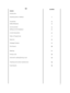 Page 3CHAPTER 
1 
2 
3 
4 
5 
6
7
8
9
10 
11 
12
13 
14 
15 
3
EN
INDEX
Introduction 
General points on delivery 
Guarantee 
Safety Measures 
Technical Data 
Setting up and Installation 
Control Description
Table of Programmes
Selection
Detergent drawer
The Product 
Washing 
Drying cycle
Automatic washing/Drying cycle 
Cleaning and routine maintenance 
Faults Search 