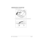 Page 673-6Document Handling Chapter 3
Loading Documents for Automatic Feed
1. Open the document tray.
2. Make sure the document feed lever is set to automatic document feed. 