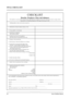 Page 2222Acorn Multifuel Stoves
FINAL CHECK LIST
CHECKLIST
Hearths, Fireplaces, Flues and chimneys
This checklist is to ensure hearths, fireplaces, flues and chimneys are satisfactory, and to show what you have done to comply with the 
requirements of The Building Regulations 2000 Approved Document J 2002. 
1.   Building address, where work has been carried out..........................................................................................................................................