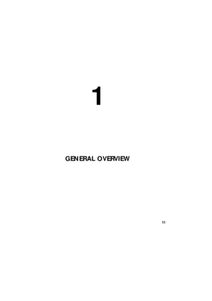 Page 11GENERAL OVE RVIEW
1
USER 35 US 23/1 -2  1/20/98  19:46  Page 11 