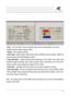 Page 13
13

• Gain : “Up” and “Down” keys to modify the gain value, this parameter can also be 
modified using the direct access function.
• Output : Color or Black & White.
• Color temp : USER, 3200 or 5600. Both 3200 and 5600 are factory presets, USER can 
be set using the Auto White Balance function.
• Color saturation : a highly saturated color image has a vivid, intense color, while a less 
saturated  image  will  appear  more  muted  and  grey.  With  no  saturation  at  all,  the  hue  be-
comes a shade...