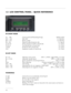 Page 14
14
1.5  LCD CONTROL PANEL - QUICK REFERENCE
IN SHOW MODE
24’  -  080    Camera speed and Remaining footage  (default mode)
ISO  = 100    Film ASA   (1 x Batt/Iso)
Batt = 10’4    Battery voltage (2 x Batt/Iso)
Ela = 042     Elapsed footage during last take   (2 x Speed)
22=32=54    Hours=minutes=seconds in AatonCode   (1 x Time)
95-03-25      Year-Month-Day in AatonCode  (2 x Time)
123456      Production ID in AatonCode   (3 x Time)
2321      Equipment number in AatonCode  (4 x Time)
IN SET MODE
 
Sp =2...