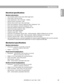 Page 3333
Electrical specifications
System electronics
• Input sensitivity: 200mV (music input), 200µV (page input)
• Power output: 16W into 2Ω load
• Power requirements: 120V or 220-240V ~ 50/60Hz
• Maximum power consumption: 140W
• Remote volume control value: 10kΩ, Audio taper
• Music input impedance, channel A: Balanced: 32kΩ, Unbalanced: 11kΩ
• Music input impedance, channel B: Unbalanced: 10kΩ
• Page input impedance: Balanced: 9kΩ, Unbalanced: 1kΩ
• Page and line output impedance: 400Ω
• Page gain: 0dB to...