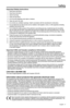 Page 3Safety
English - 3
Important Safety Instructions
1.  Read these instructions.
2.   Keep these instructions.
3.   Heed all warnings.
4.   Follow all instructions.
5.   Do not use this apparatus near water or moisture.
6.   Clean only with a dry cloth.
7.   Do not block any ventilation openings. Install in accordance with the manufacturer’s instructions.
8.     Do not install near any heat sources such as radiators, heat registers, stoves, or other apparatus (including 
amplifiers) that produce heat.
9....