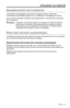 Page 151Français - 19
Utilisation sur batterie
Remplacement de la batterie
Les batteries rechargeables doivent être changées de façon périodique. 
L’autonomie d’une batterie dépend de son utilisation et du ré\
glage du volume. 
Si vous devez recharger la batterie plus fréquemment, il est peut-être nécessaire 
de la remplacer. 
Remarque :  l’utilisateur ne peut pas réparer ou remplacer lui-même la batterie fournie avec le système. Il est nécessaire de contacter le service 
client Bose pour tout problème lié à la...