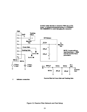 Page 3029 Figure 12. Passive Filter Network and Test Setup 