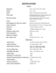 Page 43
SPECIFICATIONS
General
Dimensions:2.5H x 15W x 9D (6 x 38 x 23cm)
Weight:3.7lb. (1.7kg)
Finish:Plastic, in-mold brushed aluminum finish
Power Input:Detachable power pack, 12VAC compatible with
each countrys power requirements
Serial Data Output:2-3.5mm stereo jacks, Tip: Serial data output,
Ring: +12Vdc turn on output.
Power:14 Watts max.
Input Impedance (@ 1kHz, max. volume):  5kW @ aux./video input, 100kW @ tape input
Output Impedance:600W @ Speaker A, B output, 1kW @ tape output
Distortion:£ 0.02%...