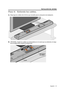 Page 31Español – 13
INSTALACIÓN DEL SISTEMA
Paso 4: Extienda los cables.
A.Disponga los cables de la forma que ne cesite para la ubicación de instalación.
B. OPCIONAL: Sujete los cables con abrazaderas en el canal que se extiende a lo largo 
de la longitud del conjunto de altavoces.
Canal Abrazadera 
de cables
Hershey_Setup_SPA.book  
Page 13  Tuesday, April 5, 2011  8:19 PM 