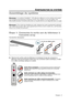 Page 45Français – 9
CONFIGURATION DU SYSTÈME
Assemblage du système
Remarque : Le système CineMate® 1 SR utilise les réflexions sur les surfaces de la pièce 
pour produire une impression  d’espace sonore. Pour obtenir un son de qualité, il est 
déconseillé de placer l’enceinte array dans un  meuble fermé ou en diagonale dans un angle.
Remarque : Pour éviter les inte rférences radio, éloignez les  autres équipements générant 
des ondes radio (routeur WiFi, autre appareil sans fil, four à micro-ondes, etc.), de...