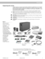 Page 7      AM189858_03_V.pdf December 20, 2001 5
Unpacking the carton
Carefully unpack your system. Save all packing materials for possible future use. The original
packing materials provide the safest way to transport your Lifestyle® 40 music system. If any
part of the product appears damaged, do not attempt to use the system. Notify Bose® or your
authorized Bose dealer immediately.
Check to be sure your Lifestyle
® 40 music system contains the parts identified in Figure 1.
Note: Find the serial numbers on...