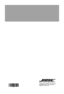 Page 24©2006 Bose Corporation, The Mountain, 
Framingham, MA 01701-9168 USA  
AM297701 Rev.00 Y2F
12.ImperaF_BackCover.fm  Page 6   Friday, May 5, 2006  6:54 PM 