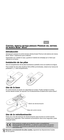 Page 6English Deutsch Français ÁrabeEspañol Italiano Tailandés Nederlands Chino s. Coreano
CONTROL REMOTO RETROILUMINADO PREMIUM DEL SISTEMA
DE MÚSICA
 BOSE® WAVE®
Introducción
Gracias por comprar el control remoto retroiluminado Premium del sistema de música 
Bose® Wave®. Esperamos que lo disfrute. 
Desembale con cuidado la caja y guarde el material de embalaje por si tiene que 
utilizarlo en el futuro. 
Instalación de las pilas
Abra el compartimento de las pilas levantando la pestaña como se muestra en la...