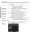 Page 30Active list of options
Default settings
(Options)
Effect of this setting
TV PowerAutomatic
(Manual
Euro)TV turns on automatically when a video source is selected.**
TV does not come on automatically.
TV responds to SCART connector input.
TV Power Status
(indicator only; not a setting)TV Not Detected
(TV On)Indicates: TV Sensor not installed or not positioned correctly.
Indicates: TV Sensor installed and functioning properly. 
TV Aspect RatioNormal
(Widescreen)4:3 ratio screen display.
16:9 ratio...