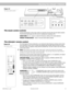 Page 21AM191409_01_V.pdf   December 20, 2001 19
VOLUMEOFFVIDEOTRACK/PRESETAUX
SKIP/ l l
TAPEPLAY/PAUSECD
AM/FM
SEEK/TUNEPRESETSTORE ERASE
SEEK/TUNE
The music center controls
Use the special keys on the music center to manually tune the radio and set station presets.
The CD cover latch opens the CD cover for loading and unloading a CD.
SEEK/TUNE 
< / > - Lowers or raises the frequency setting of the radio (stations).
PRESET STORE/ERASE - Adds or removes radio station presets.
The Lifestyle® remote control
For...